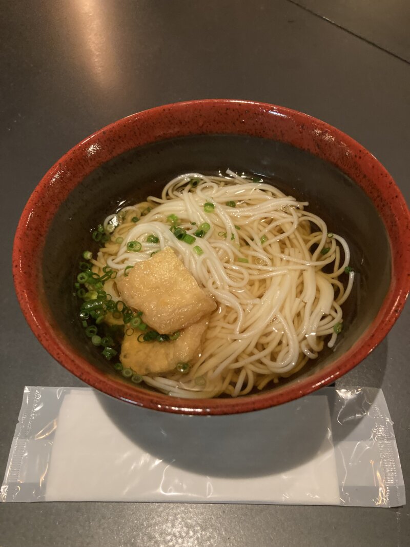 「秋保風雅」の夜食で提供された「白石温麺」