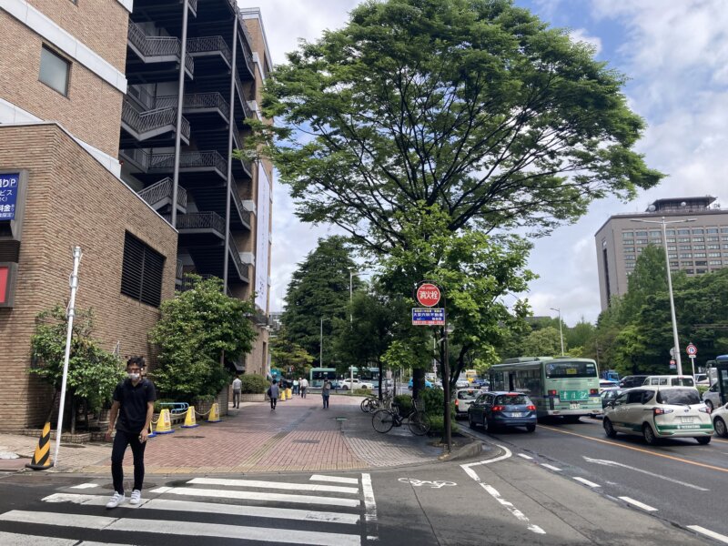 「スーパーホテル Premier 仙台国分町」から「仙台三越 定禅寺通り館 東二番丁口」までの経路（「中央通り」周辺）